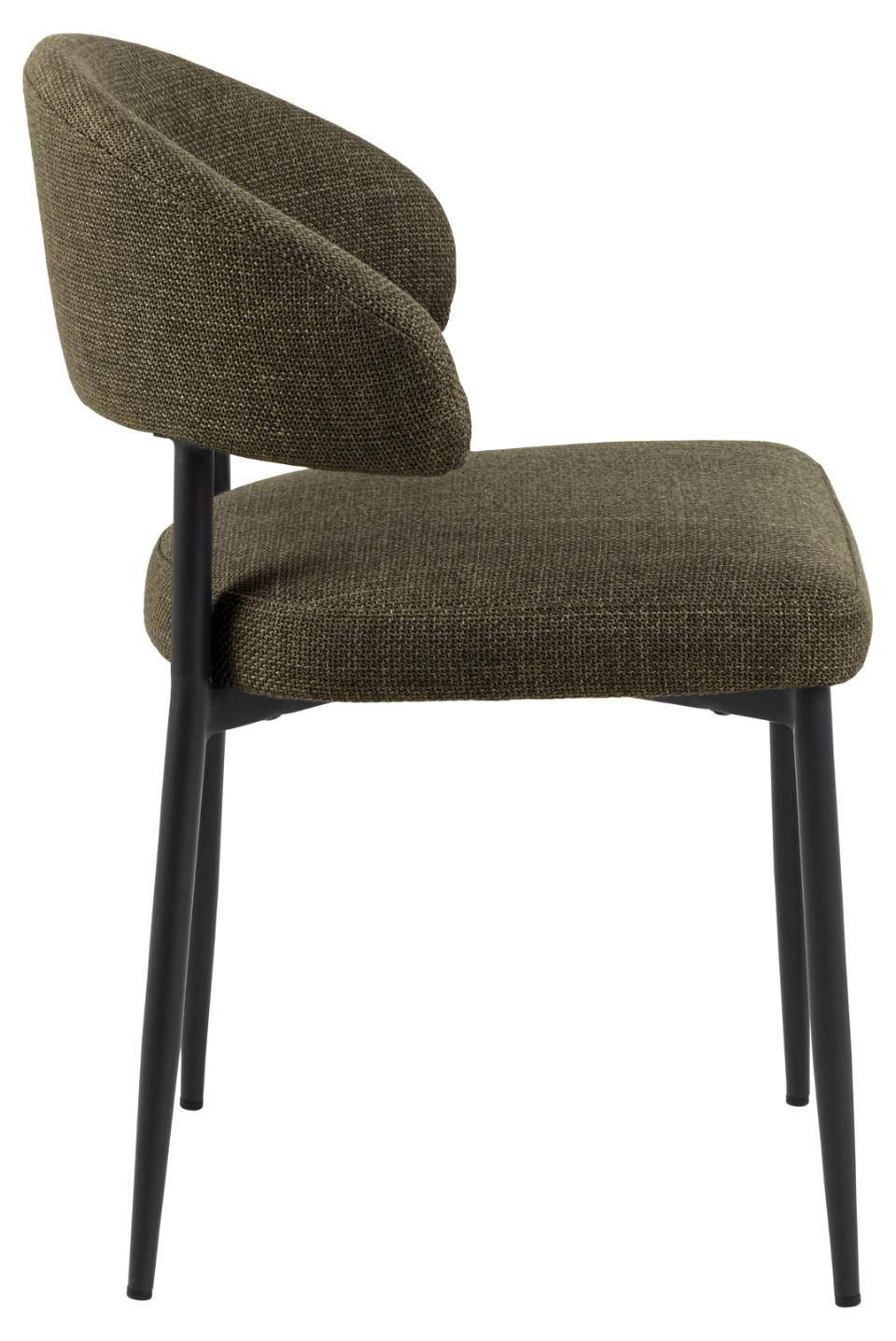 Krēsls Edins 56/55/77 cm zaļš - N1 Home