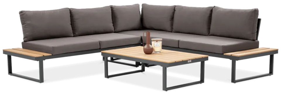 Dārza komplekts Emers tumši pelēks - N1 Home