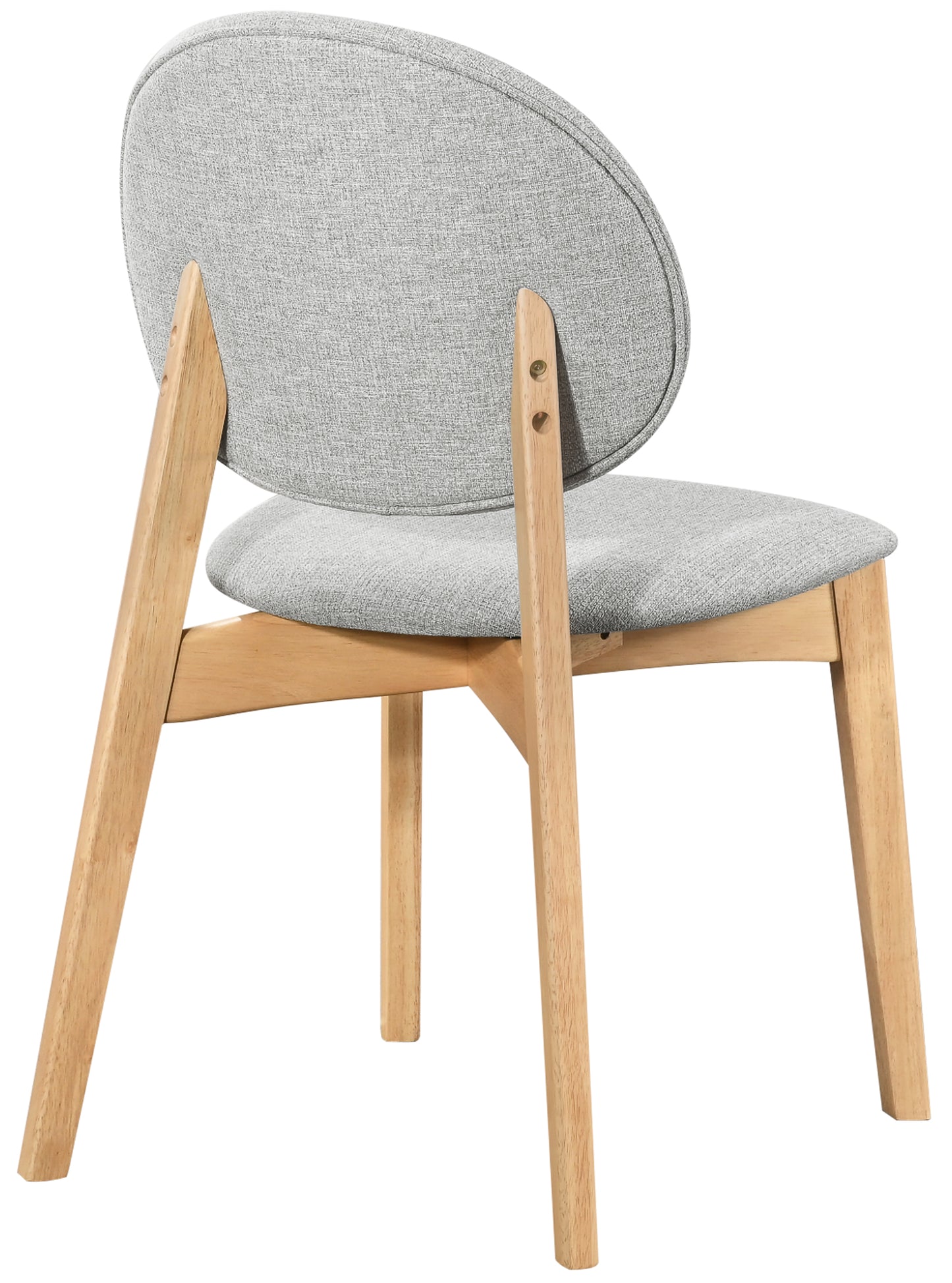 Krēsls Stens 83/47/58 cm gaiši pelēks/ozols - N1 Home