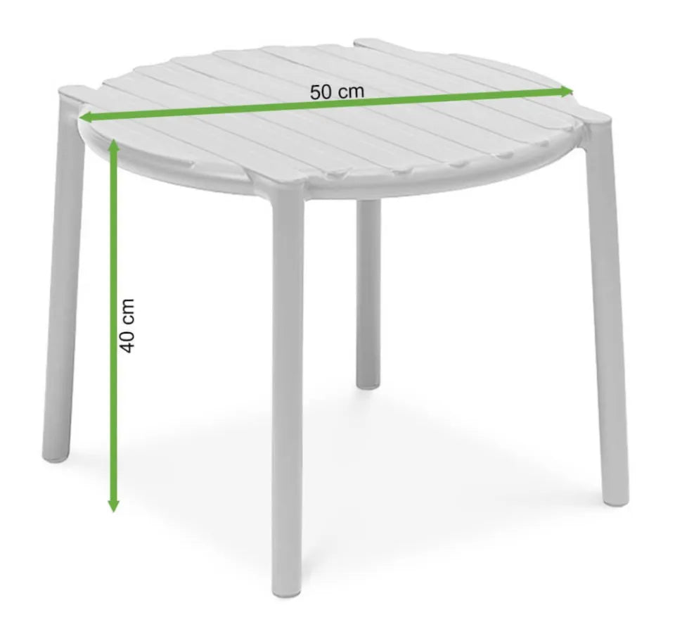 Galds Naro Dogs 50/40 cm blanko - N1 Home