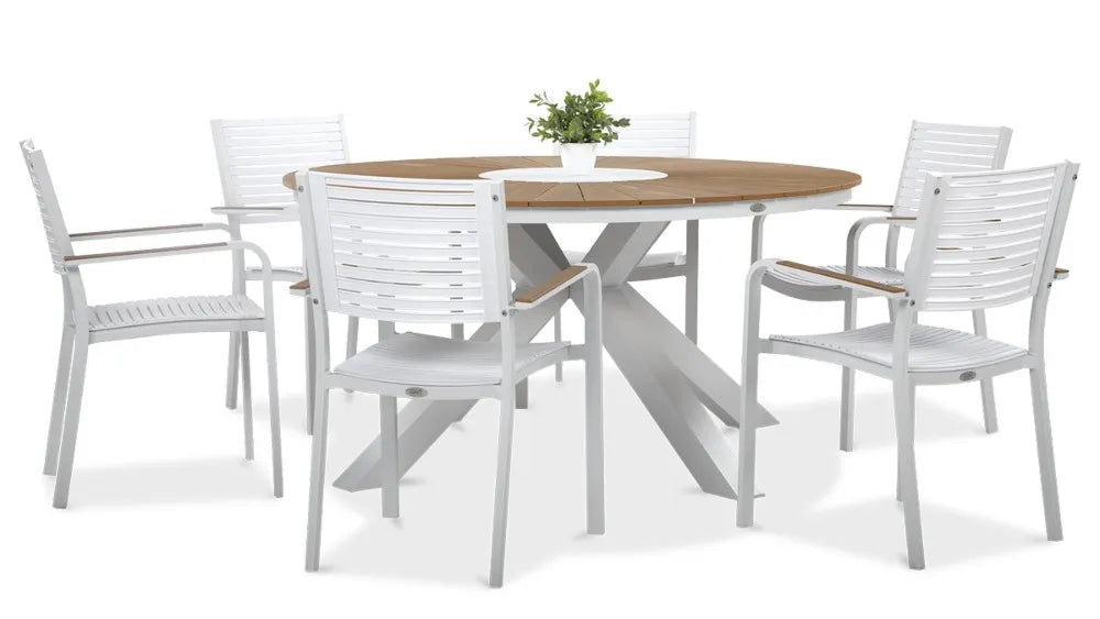 Komlekts Tacos Fi150/6+1 balts - N1 Home