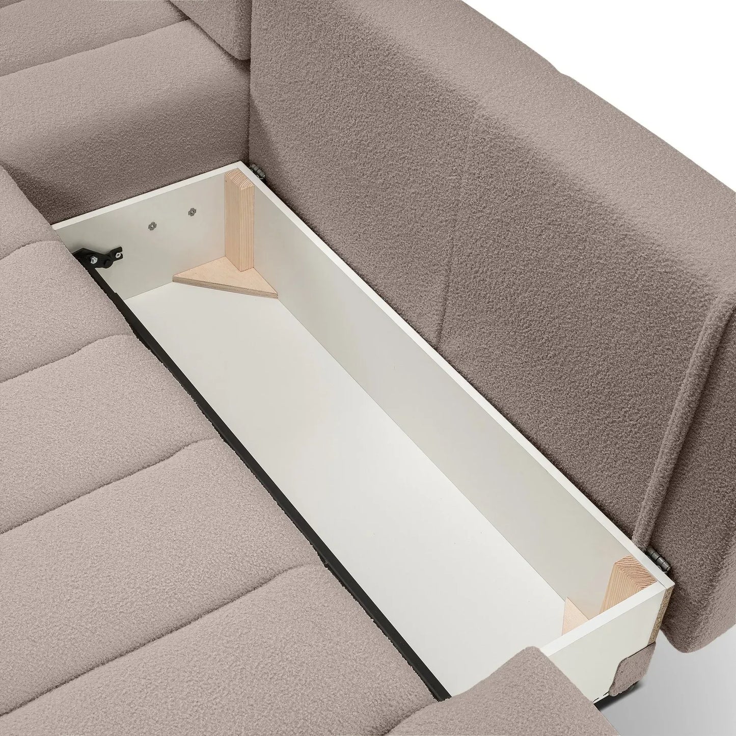 Dīvāns Baloos 276/88/176 cm pelēks - N1 Home