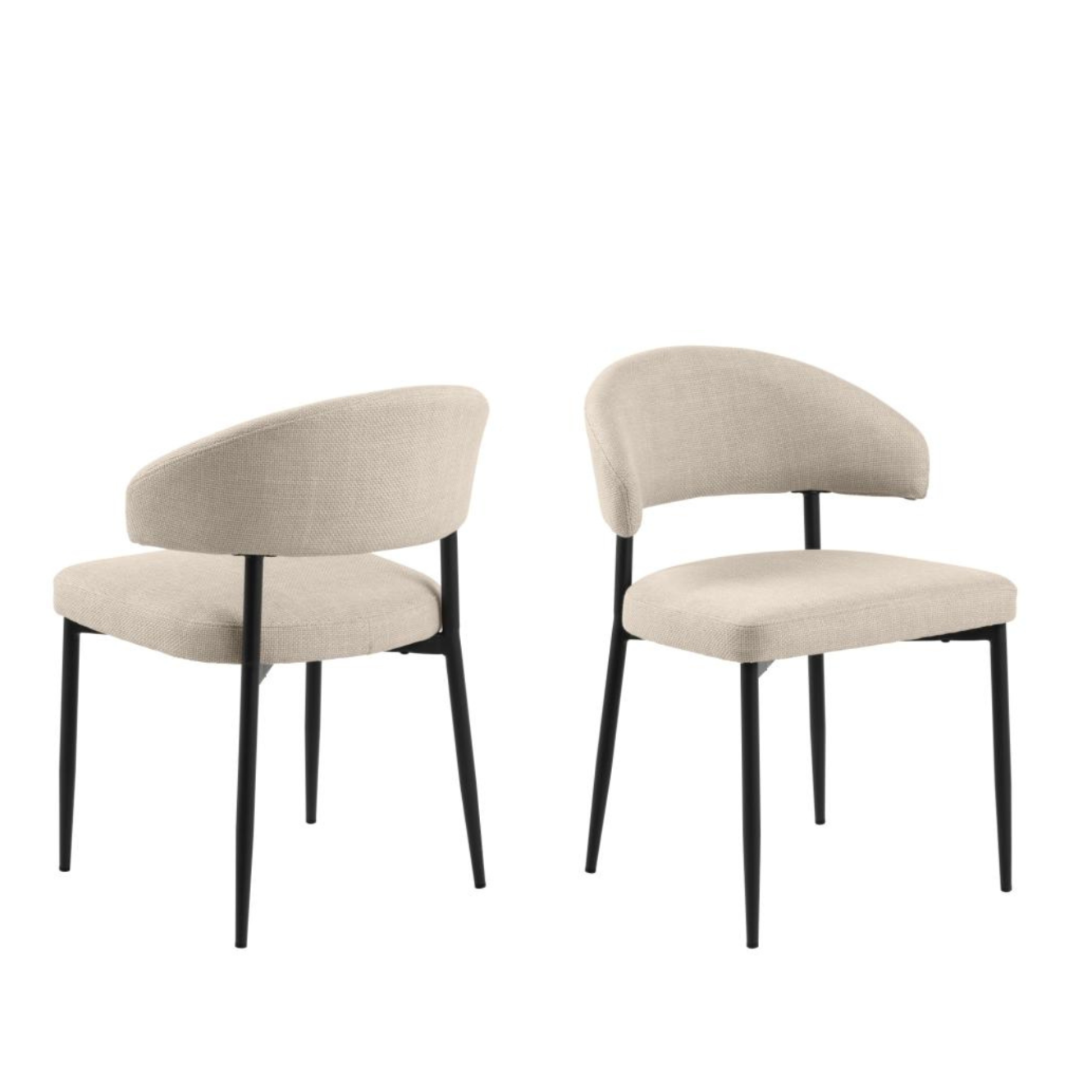 Krēsls Edins 56/55/77 cm  bēšs - N1 Home