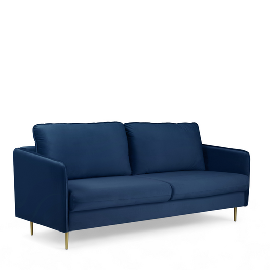 Dīvāns Tai 207/95/98 cm Velluto 11/zelts kājas - N1 Home