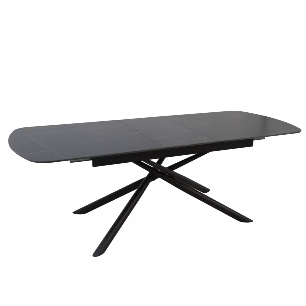 Galds Vekta 160;180/75/90 cm melns - N1 Home