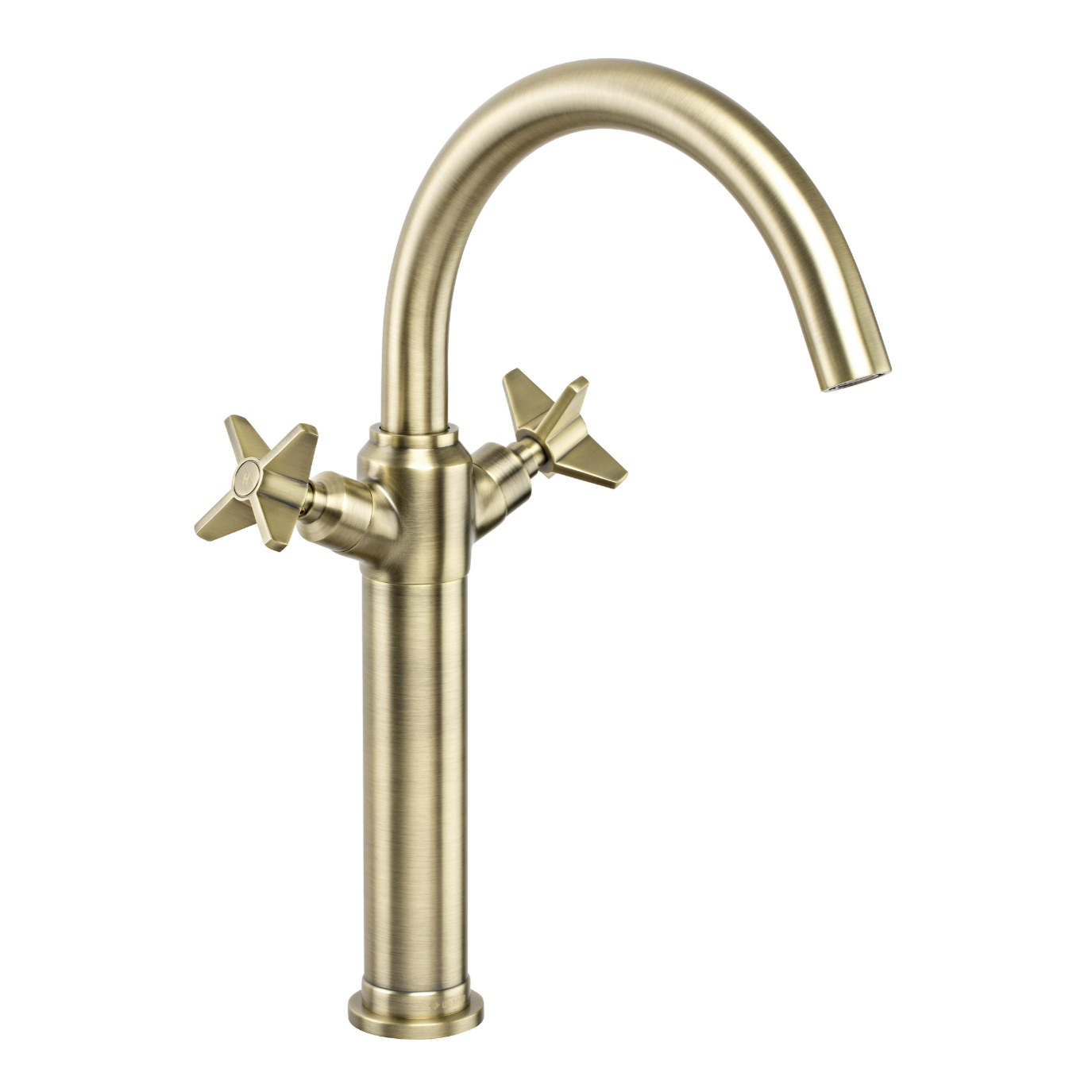 Izlietnes maisītājs, augsts Temisto 354 mm brass - N1 Home