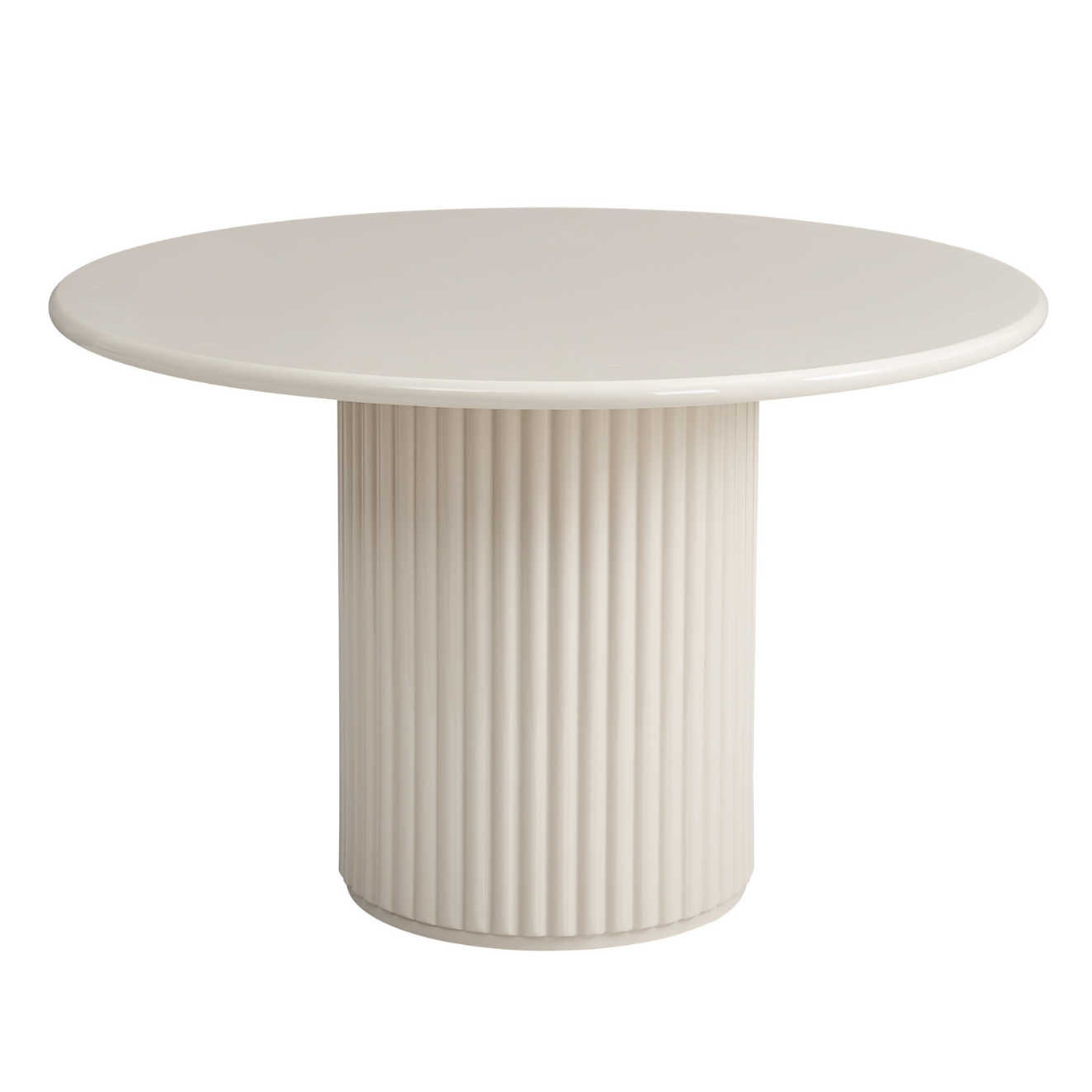 Galds Prino 120/120/76 cm krēms - N1 Home