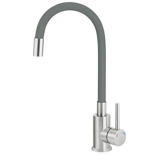 Virtuves maisītājs ar elastīgu uzgali Luno 38 cm antracits/hroms - N1 Home