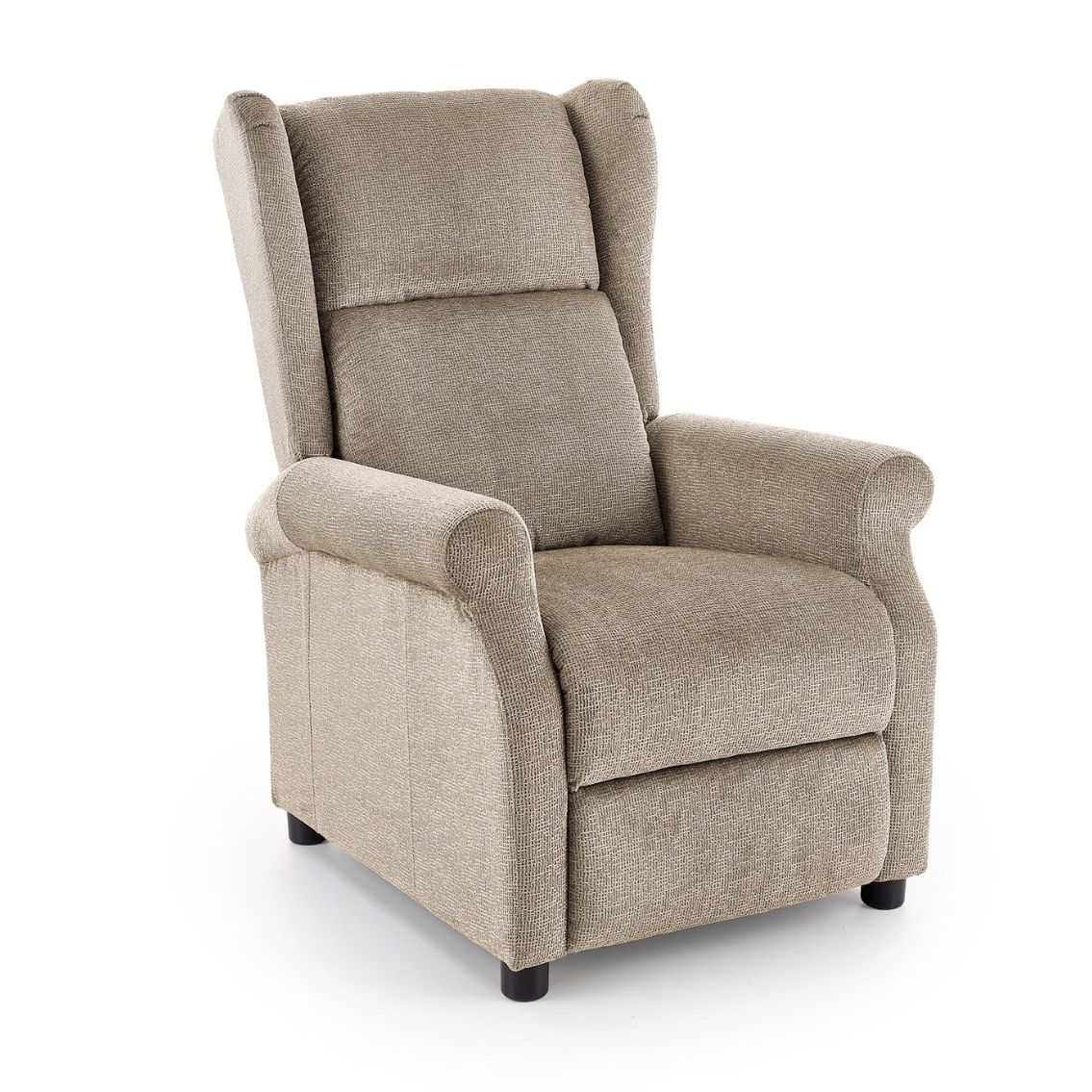 Krēsls Agusta 75/92-160/107-83/45 cm bēšs