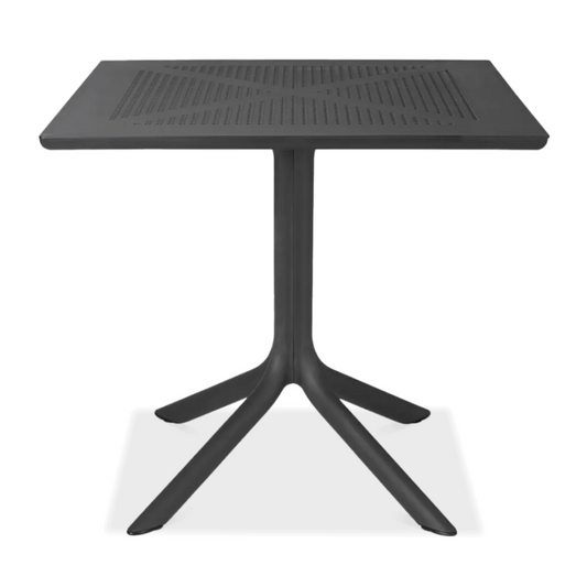 Galds Naro Cli 80/80/75 cm antracīts - N1 Home