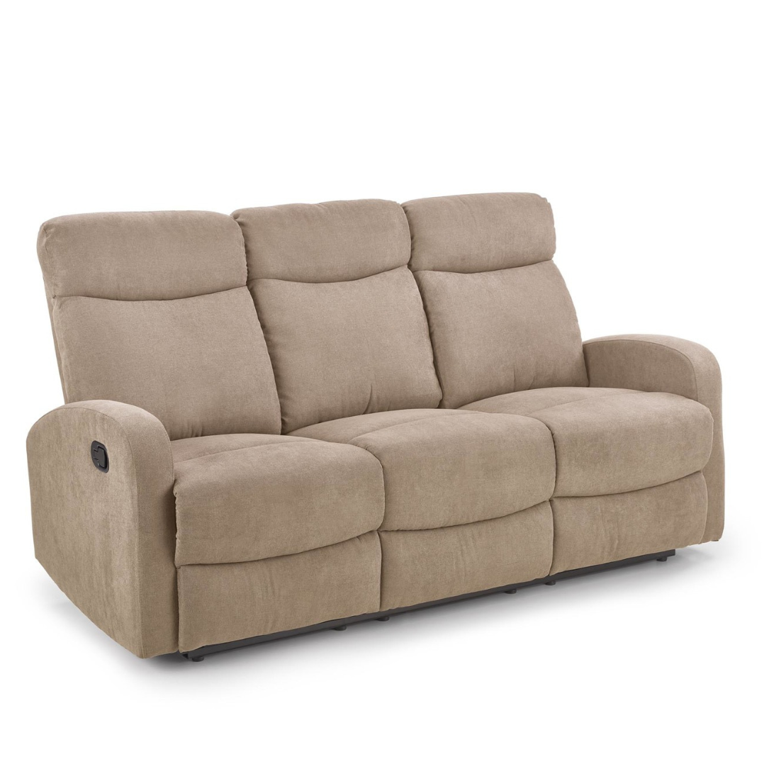 Dīvāns Osals 180/95-158/100-79/49 cm bēšs - N1 Home