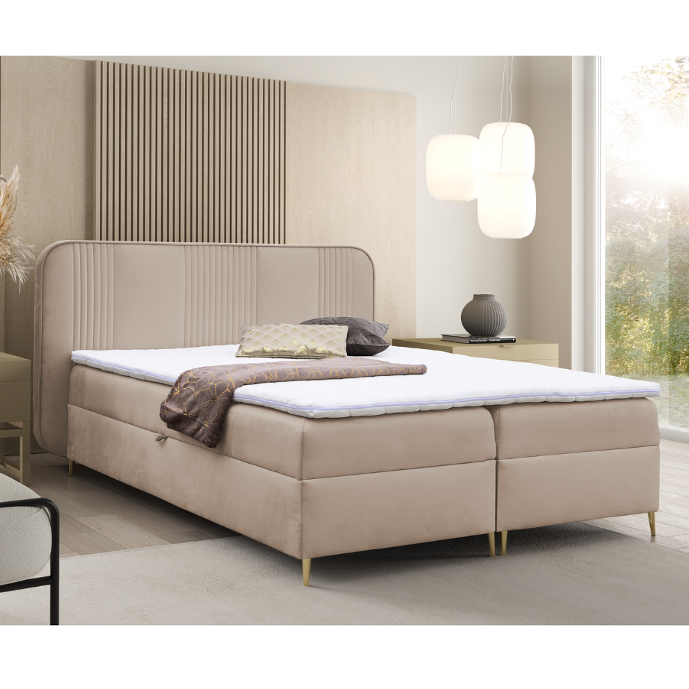 Kontinentālā gulta Clarens 140/160/180x200 cm Magic Velvet 2282 - N1 Home