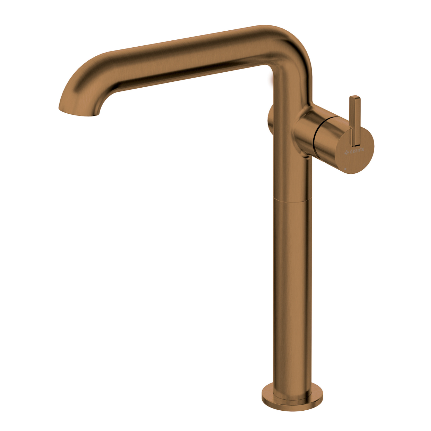 Izlietnes maisītājs, augsts, ar taisnstūra snīpi Silia 305 mm matēta bronza - N1 Home