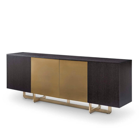 Kumode Dax 4-durvju  Richmond Interiors 80/220/45 cm ogles krāsā - N1 Home