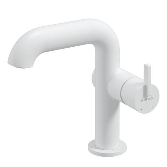 Izlietnes maisītājs ar taisnstūra snīpi Silia 170 mm bianko - N1 Home