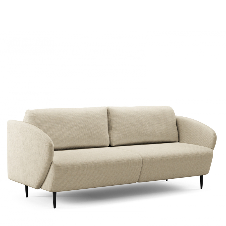 Dīvāns Nao 212/95/98 cm Magni 206.02/melnas kājas - N1 Home