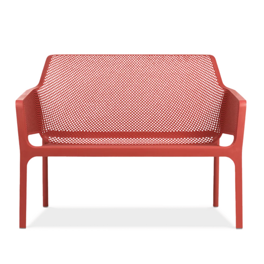 Soliņš - balkona dīvāns Narvi Beni 116/86/70 cm korallo - N1 Home