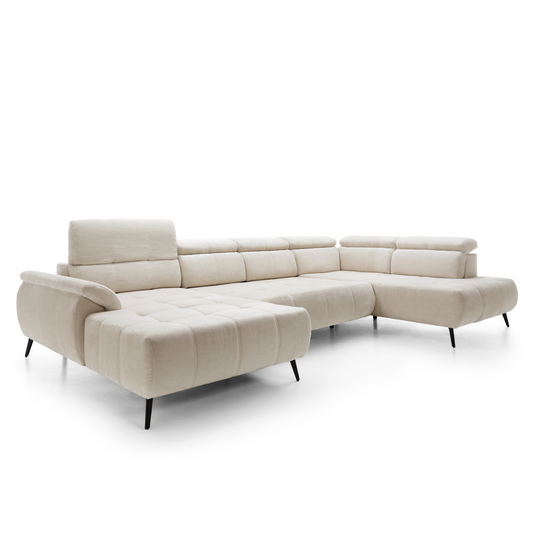 Dīvāns Matio U 98/375/208 cm Aphrodite 02 - N1 Home