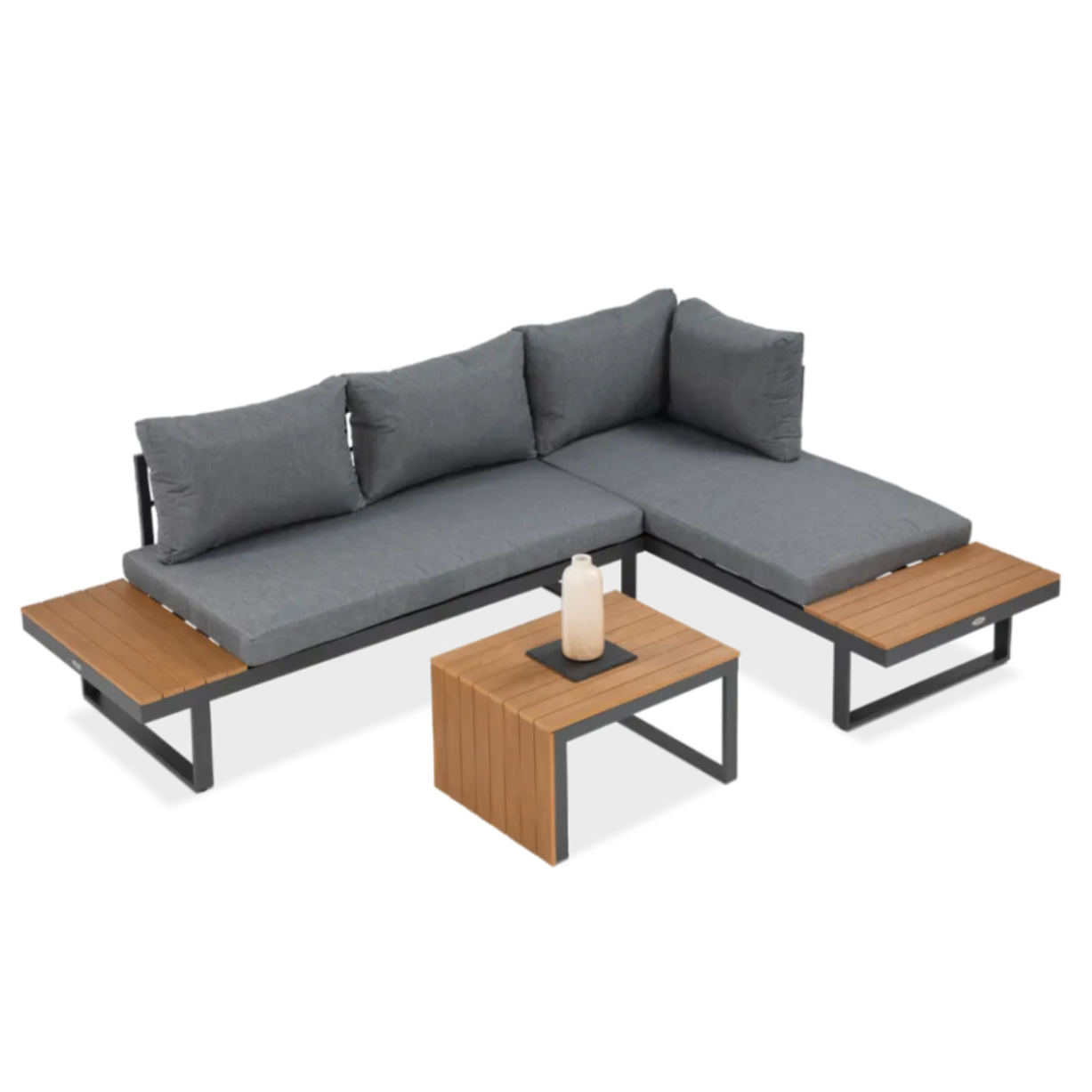 Dārza komplekts Tulis tumši pelēks - N1 Home