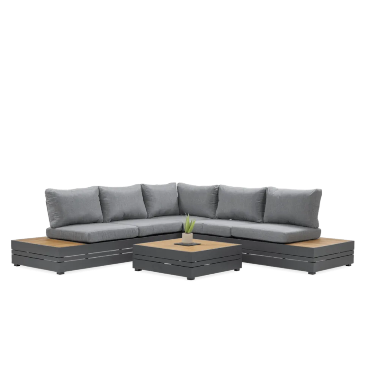 Dārza komplekts Marvi tumši pelēks - N1 Home