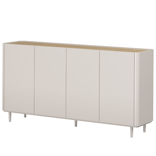 Kumode Elva 200/102/48 cm Kašmirs / Eļļots ozols - N1 Home