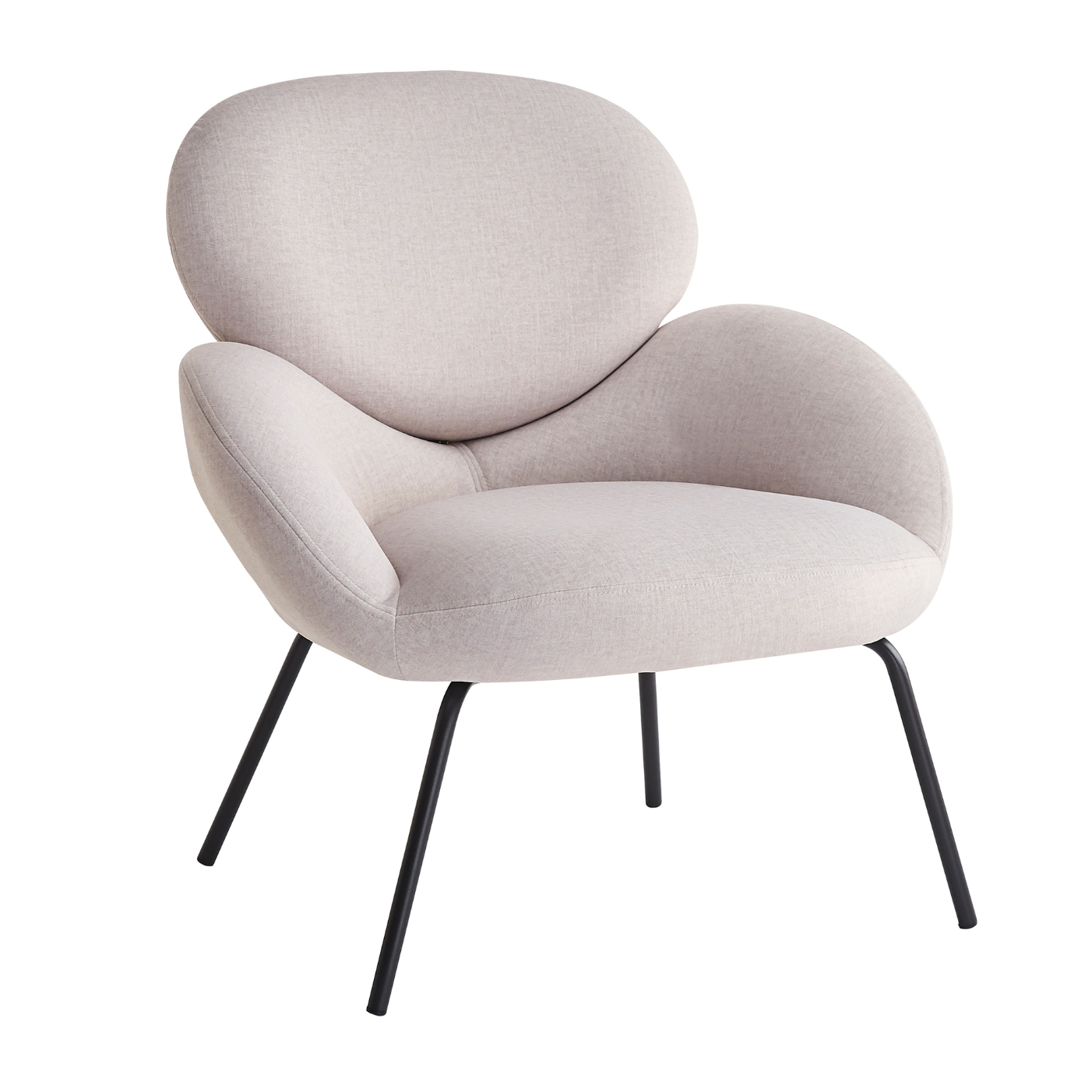 Krēsls Almo 81/77/74 cm bēšs