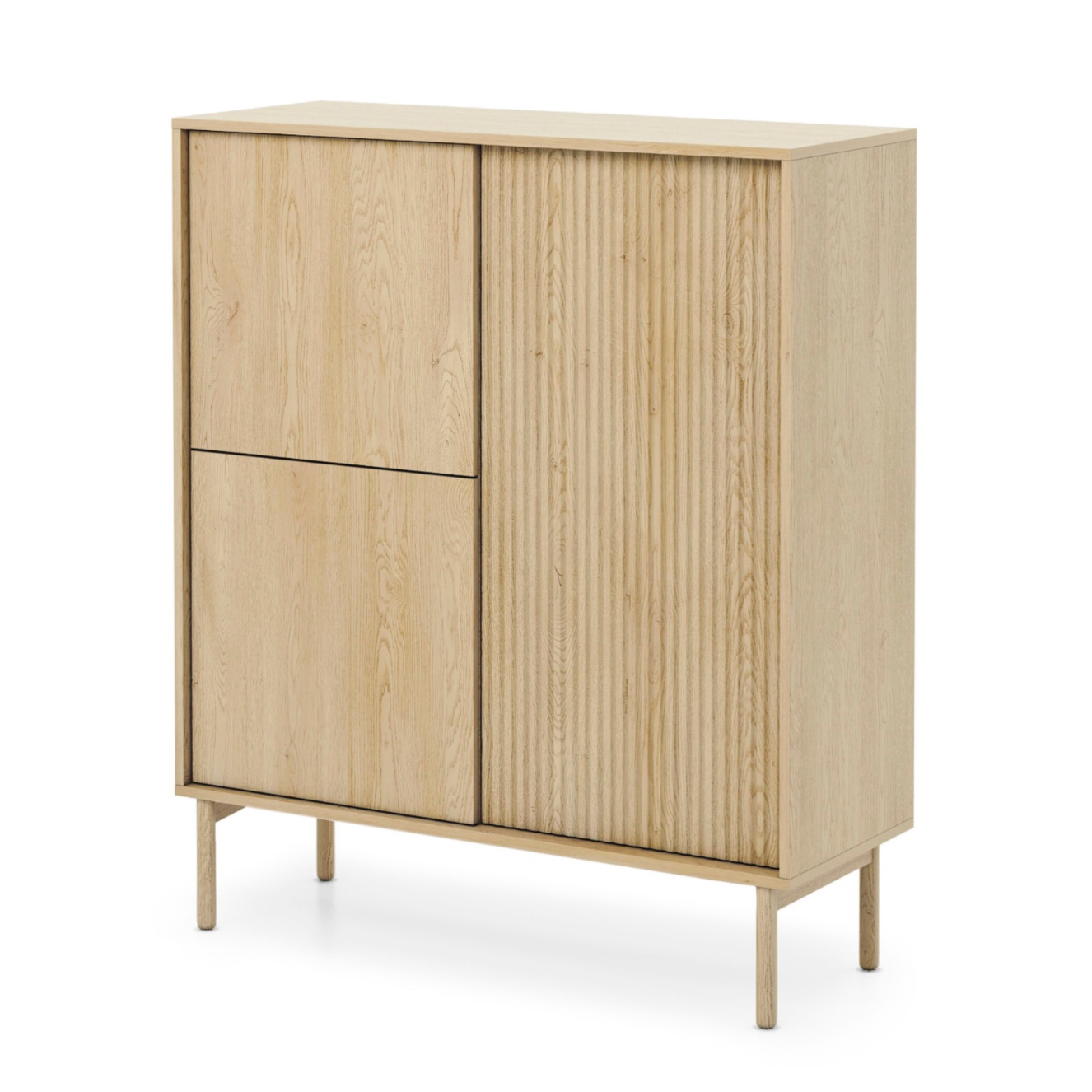 Kumode Tavis 121/103/39 cm ozols - N1 Home