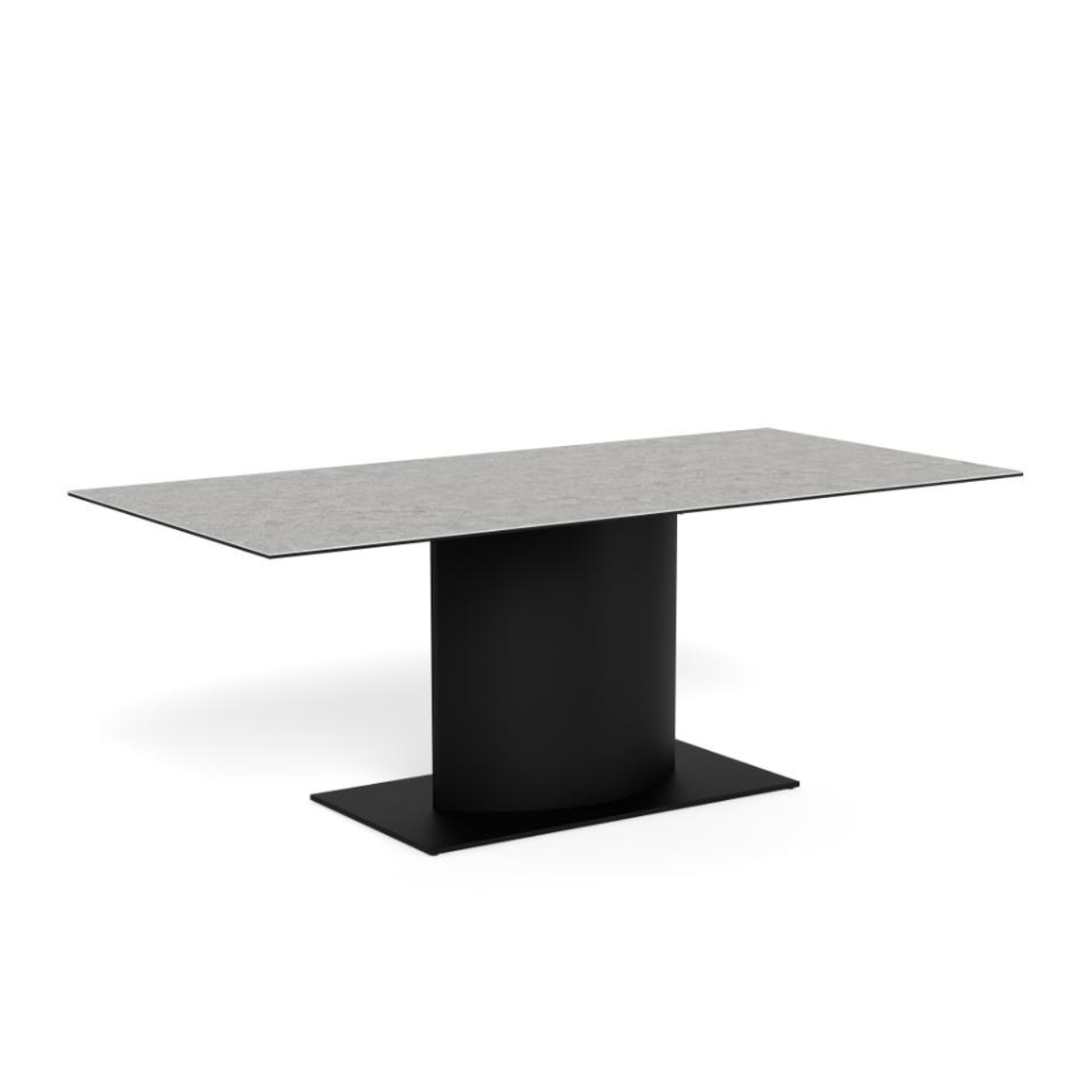 Galds Marba 200/100/75 cm pelēka Anista keramika