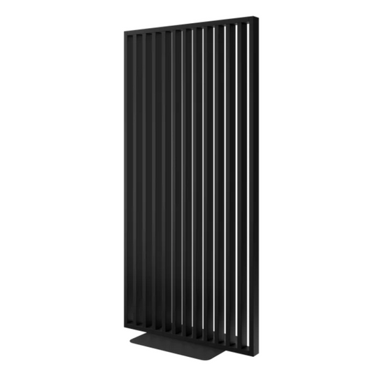 Starpsiena ar pamatni Glosa 99/200 cm melns - N1 Home