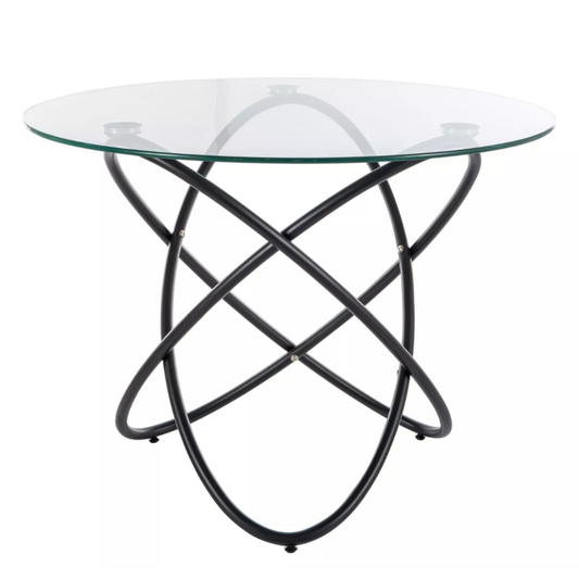 Galds Oria 75/100 cm melns - N1 Home