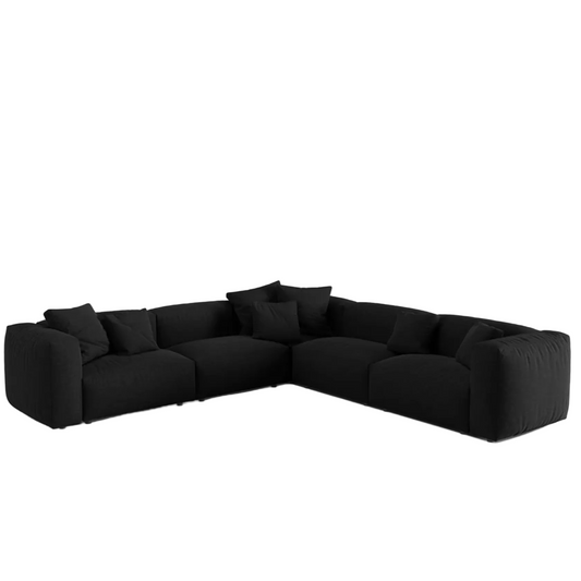 Dīvāns Martina Micadoni 316/75/316 cm Boblack Black