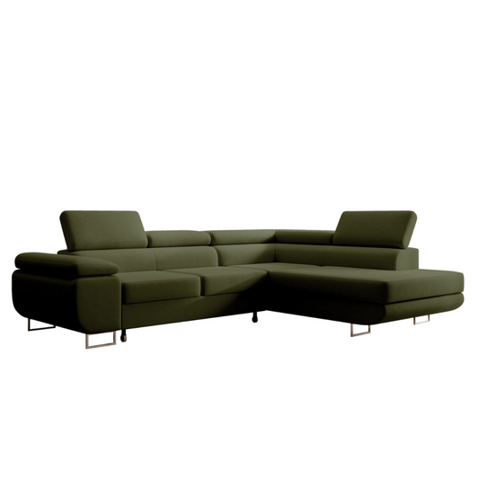 Dīvāns Steva 90/275/203 cm Castel 39 - N1 Home