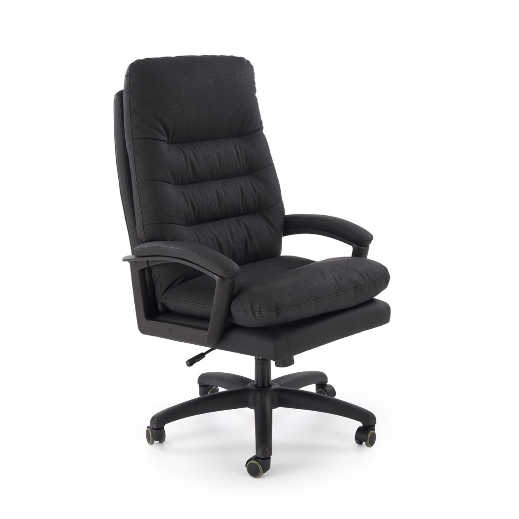 Krēsls Harbi 65/72/112-118/53-59 cm melns - N1 Home