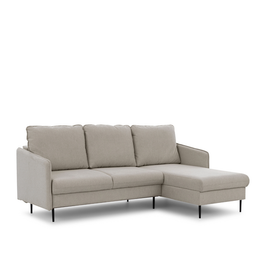 Dīvāns Tai 222/95/161 cm Loft 02/melnas kājas - N1 Home