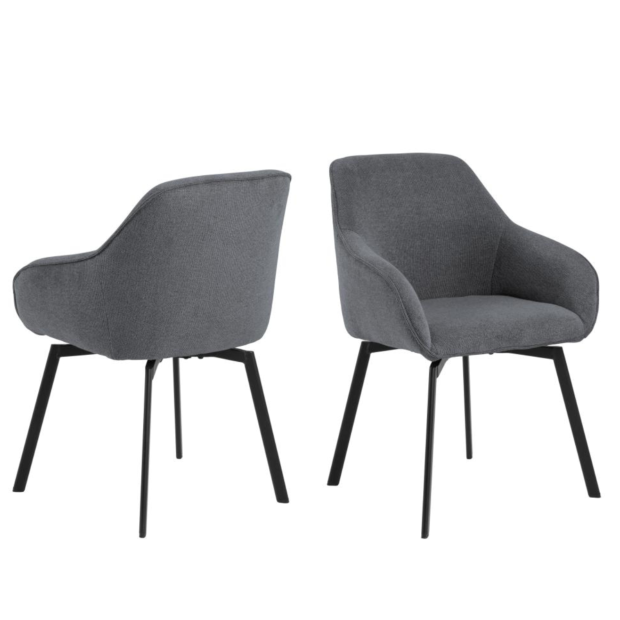 Krēsls Clars 58/55/83 cm antracīts - N1 Home