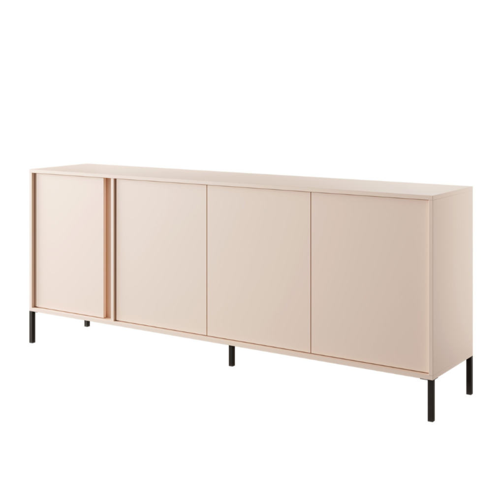 Kumode Dasty 202/81/39,5 cm kašmirs - N1 Home