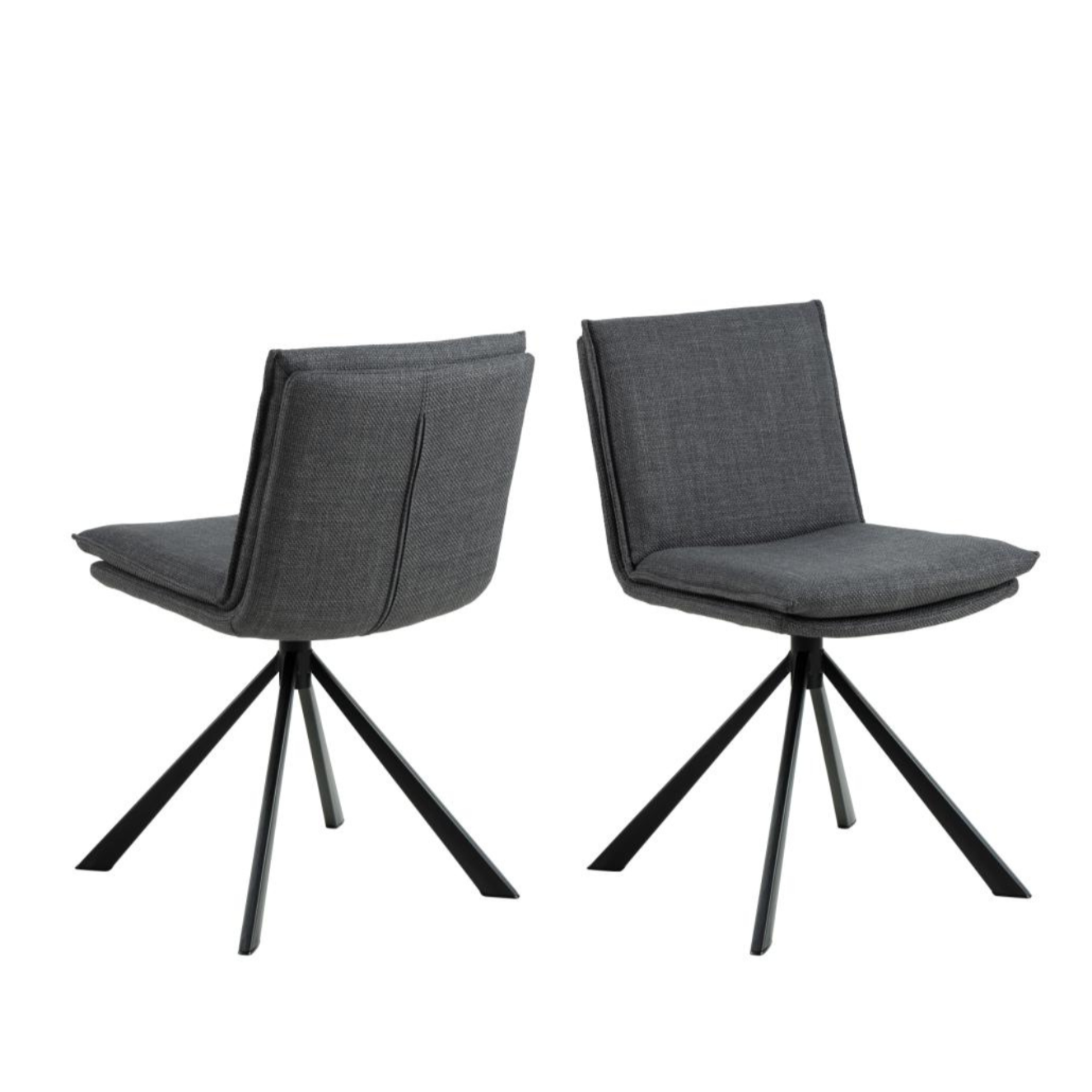 Krēsls Flys 47/59/85 cm tumši pelēks - N1 Home