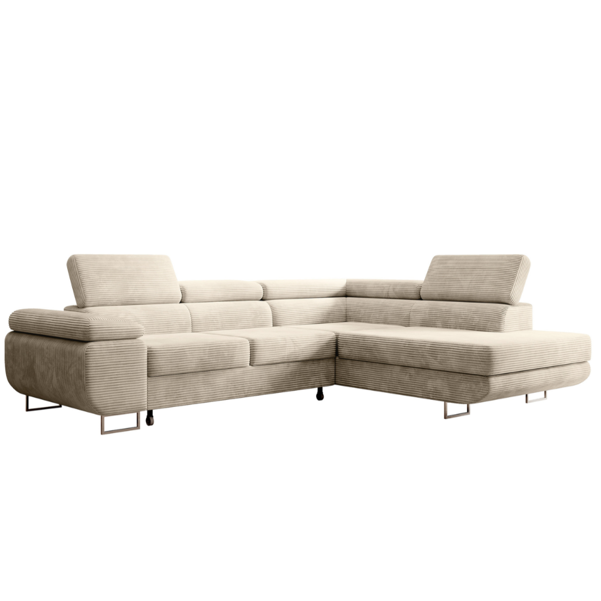 Dīvāns Steva 90/275/203 cm Poso 105 - N1 Home