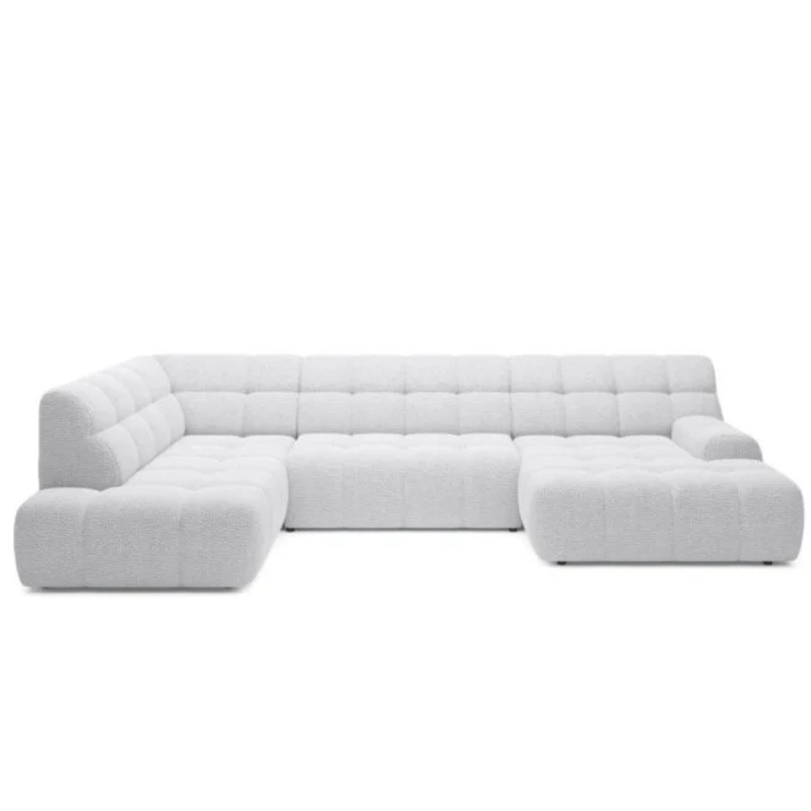 Dīvāns Cooku XL 366/207/86 cm balts - N1 Home