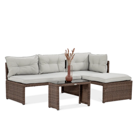 Dārza komplekts Canva brūns - N1 Home