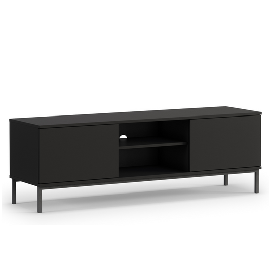 TV skapis Polka 50/150/41 cm melns - N1 Home