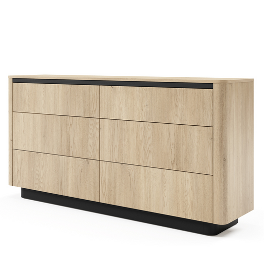 Kumode Torredo 82/163/38 cm Kremona ozols - N1 Home
