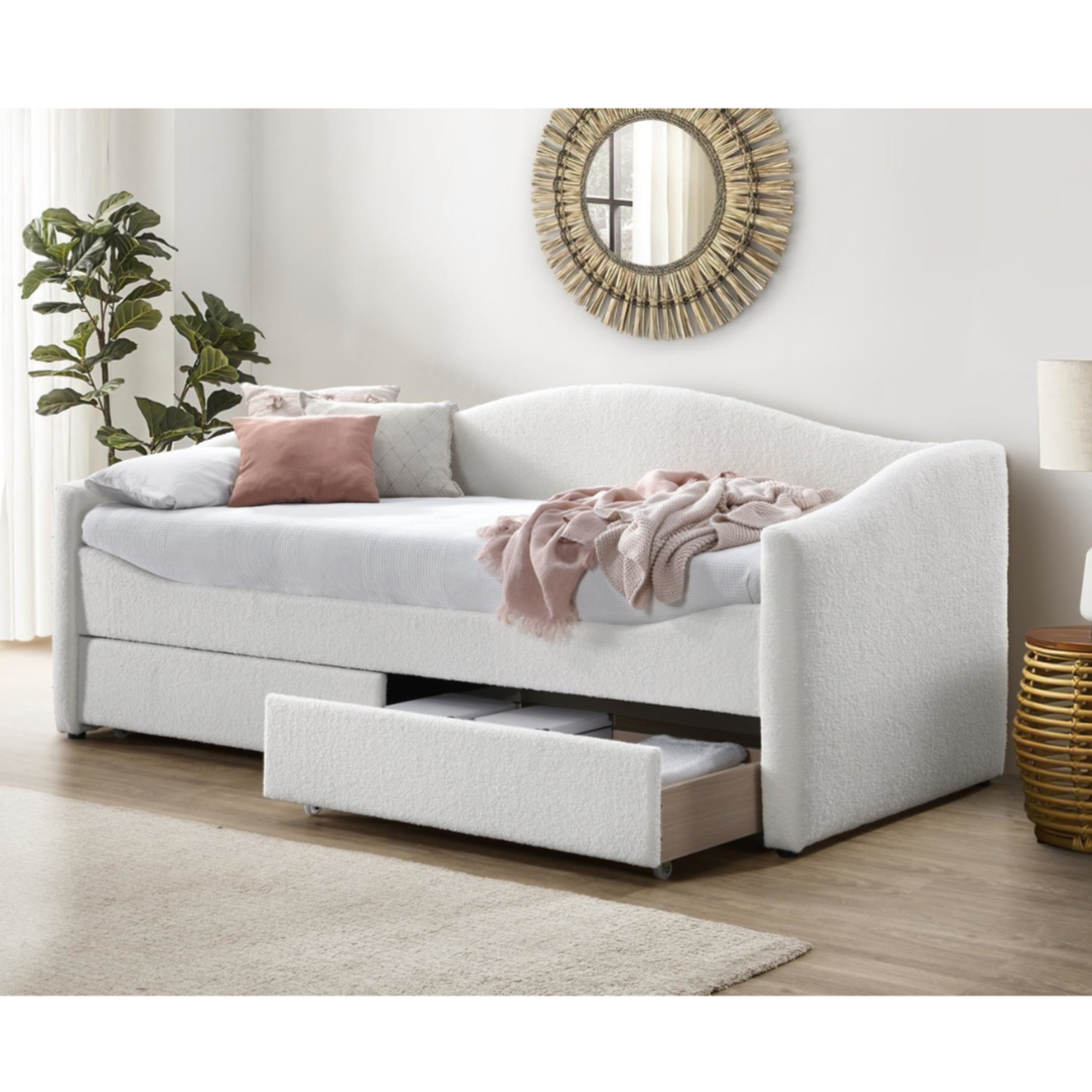 Gulta Cayd 99/216/94 cm krēms - N1 Home