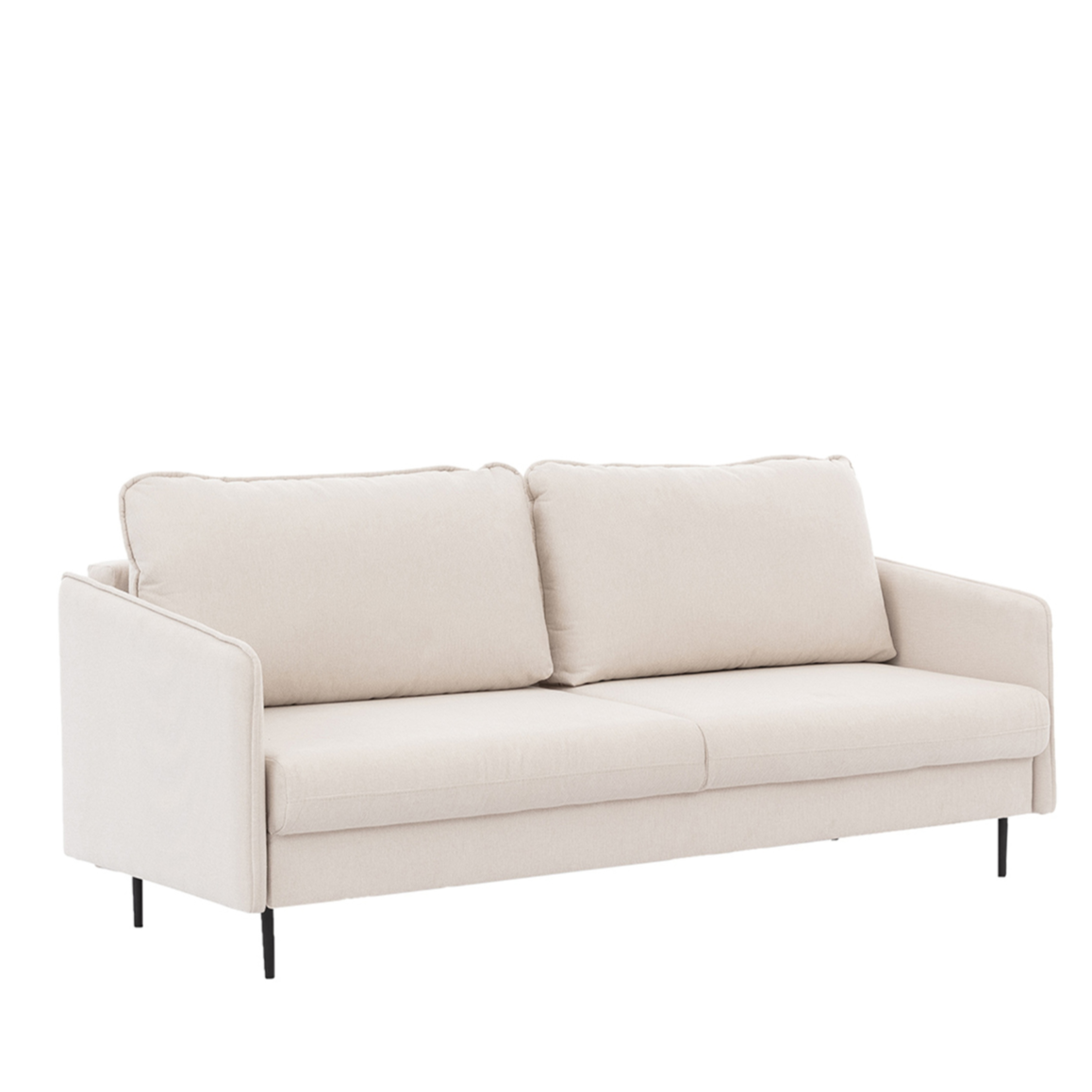 Dīvāns Tai 207/95/98 cm Loft 1/melnas kājas - N1 Home