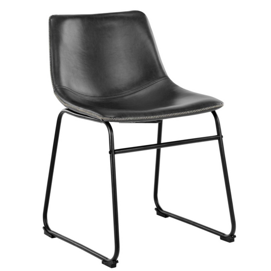 Krēsls Ore 48/56/78 cm vintage melns - N1 Home