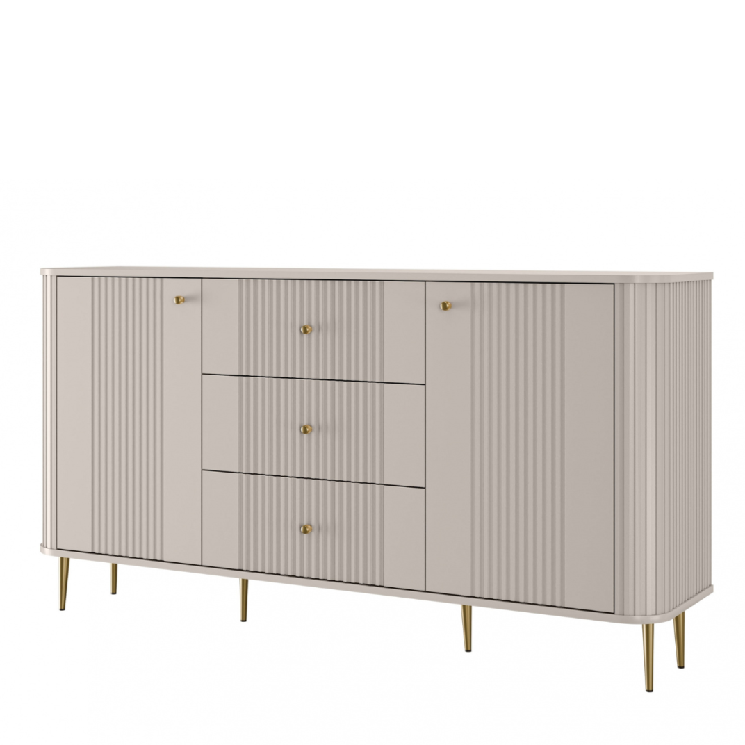 Kumode Vespa 160/85/38 cm kašmirs/zelts - N1 Home