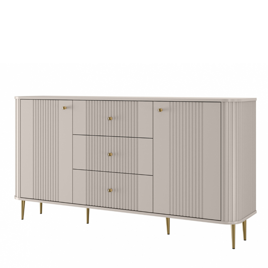 Kumode Vespa 160/85/38 cm kašmirs/zelts - N1 Home