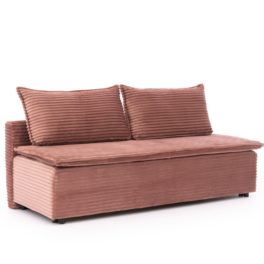 Dīvāns Firi 205/100/88 cm rozā