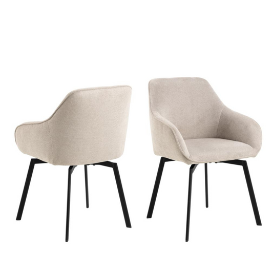 Krēsls Clars 58/55/83 cm bēšs - N1 Home