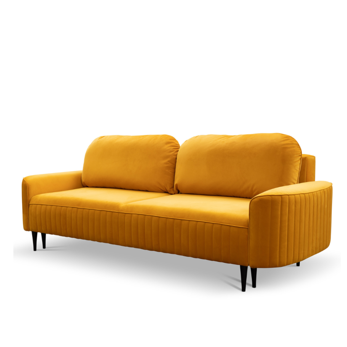 Dīvāns Veni 244/92/102 cm dzelts - N1 Home